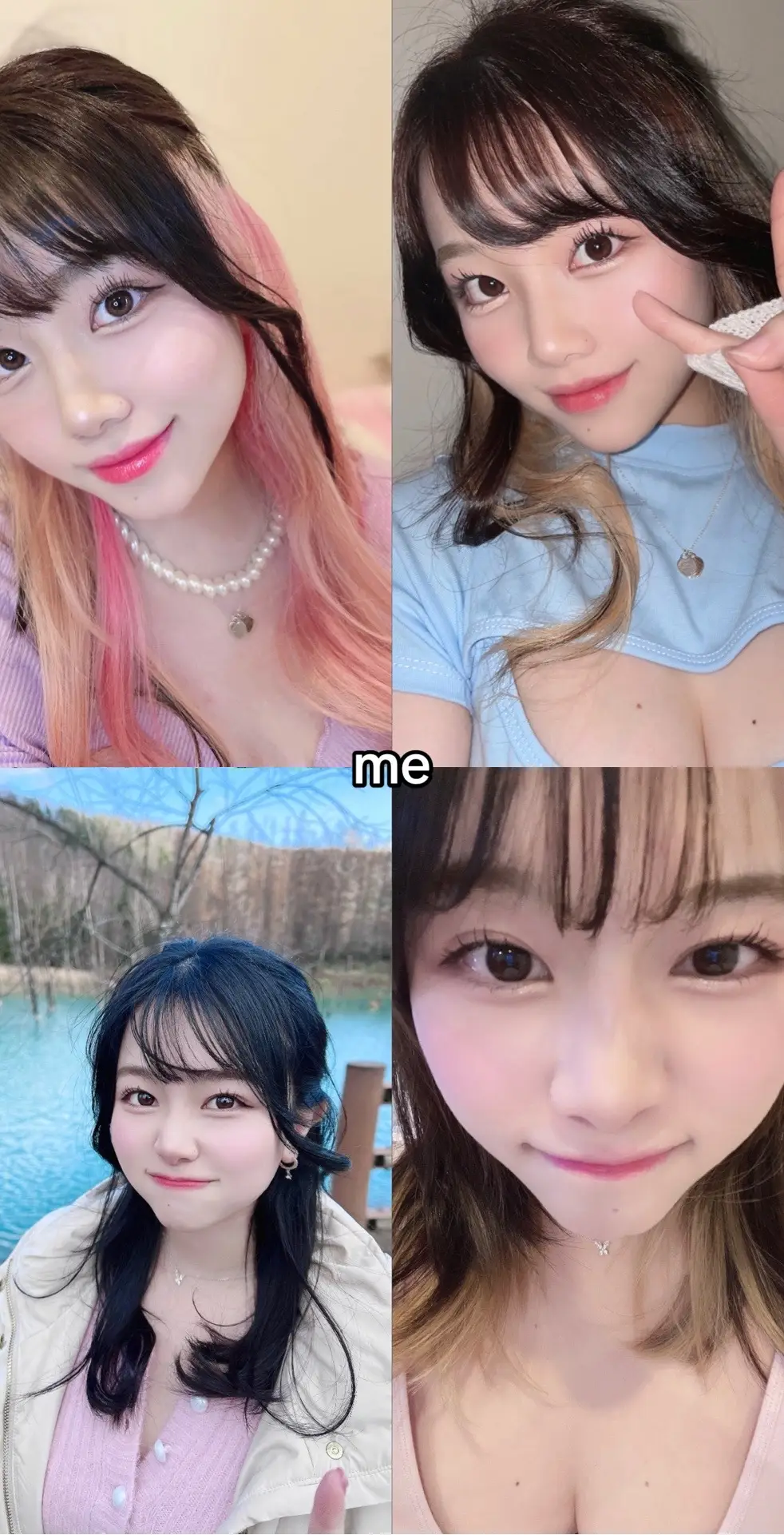 I KNOW i am nothing compared to their beauty but it’s just what ppl have said to me 😭 #japanese #celebritylookalike #celebrity #lookalike #twice #chaeyoung #momo 