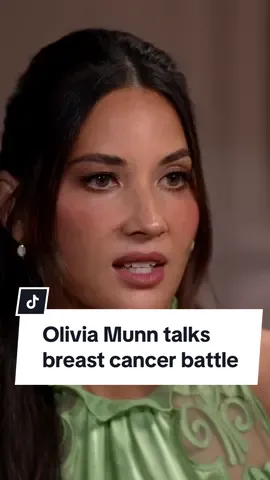 EXCLUSIVE: #OliviaMunn speaks out to #MichaelStrahan about her breast cancer diagnosis, treatment and what the future looks like for her and her family.  #breastcancer #johnmulaney #health 