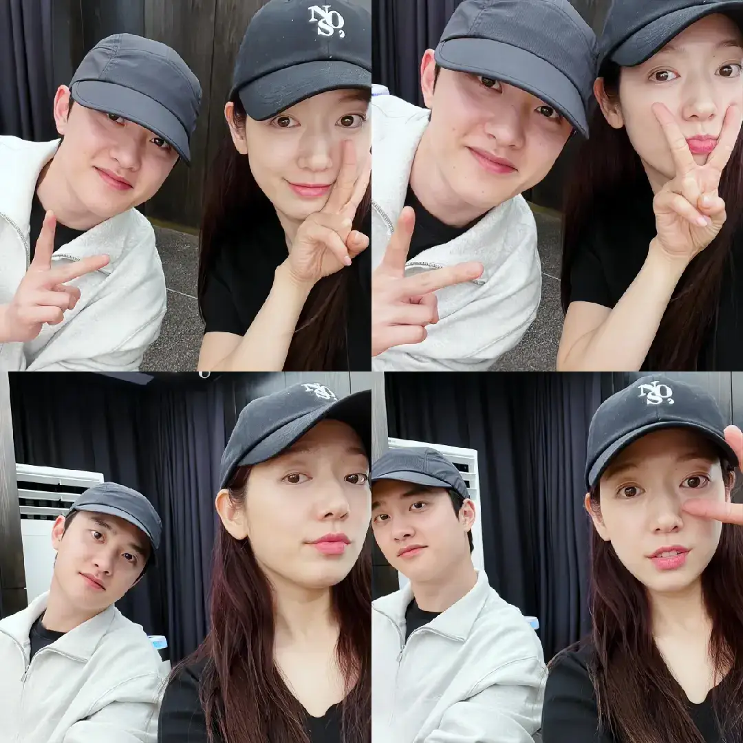 mba shin lagi dinner ama d.o 🥹#parkshinhye #dohkyungsoo #do 