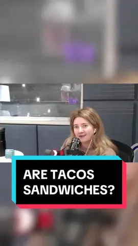 Are tacos sandwiches? 🌮  #taco #tacos #sandwich #sandwiches #debate #podcast #podcastclips #tacotuesday #tacotaco #lol #funnyvideos 