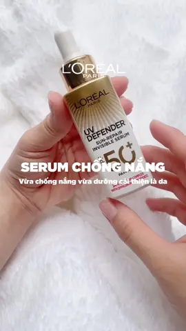 Serum chống nắng kết hợp chống nắng & dưỡng da, em này sẽ hợp với các bạn da khô, da trên 25 cần dưỡng nhiều 🥰 #lorealparis_vn #goclamdep #muataitiktok #muataitiktokshop #tiktokmademebuyit #oapbaslive #reviewlamdep #lonabas 