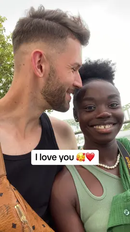 I love you @Abigail Adjei ❤️ #interracial #couple #Love #fy 