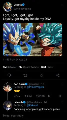 We are so back, #anime #dragonball #dbz #codegeass #AttackOnTitan #aot #onepiece #naruto #bleach #7ds #hxh #fmab #magi #fate #deathnote #tokyoghoul #onepunchman #opm #cyberpunkedgerunners #fireforce #baki 