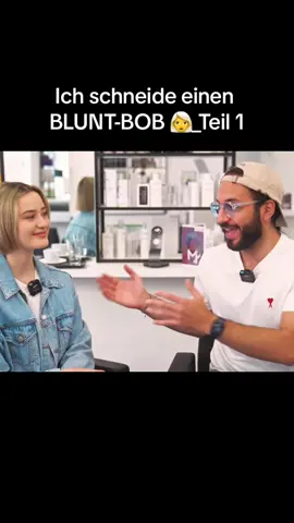 Ich schneide einen BLUNT-BOB 👩‍🦳_Teil 1 