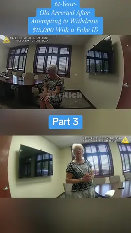61-Year-Old Arrested After Attempting to Withdraw $15,000 With a Fake ID part 3#cops #copsontiktok #copsoftiktok #copsusa #copstv #bodycam #police #policeoftiktok #policeontiktok#policeofficer #fyp #usa #tiktok #foryou #FBI 