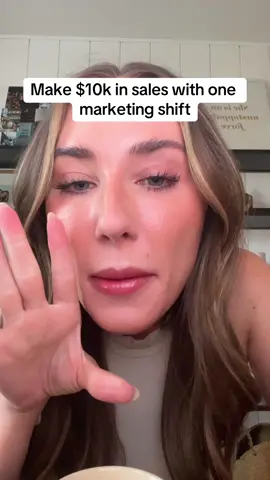 All it took was one marketing shift and one week to make $10k in sales #omnichannelmarketing #omnichannelmarketingstrategy #buyertypes #ceomindset #tiktokstrategyforbusiness #tiktokstrategy #marketingandsales #femalebusinessowner #businessstrategy #successmindset 