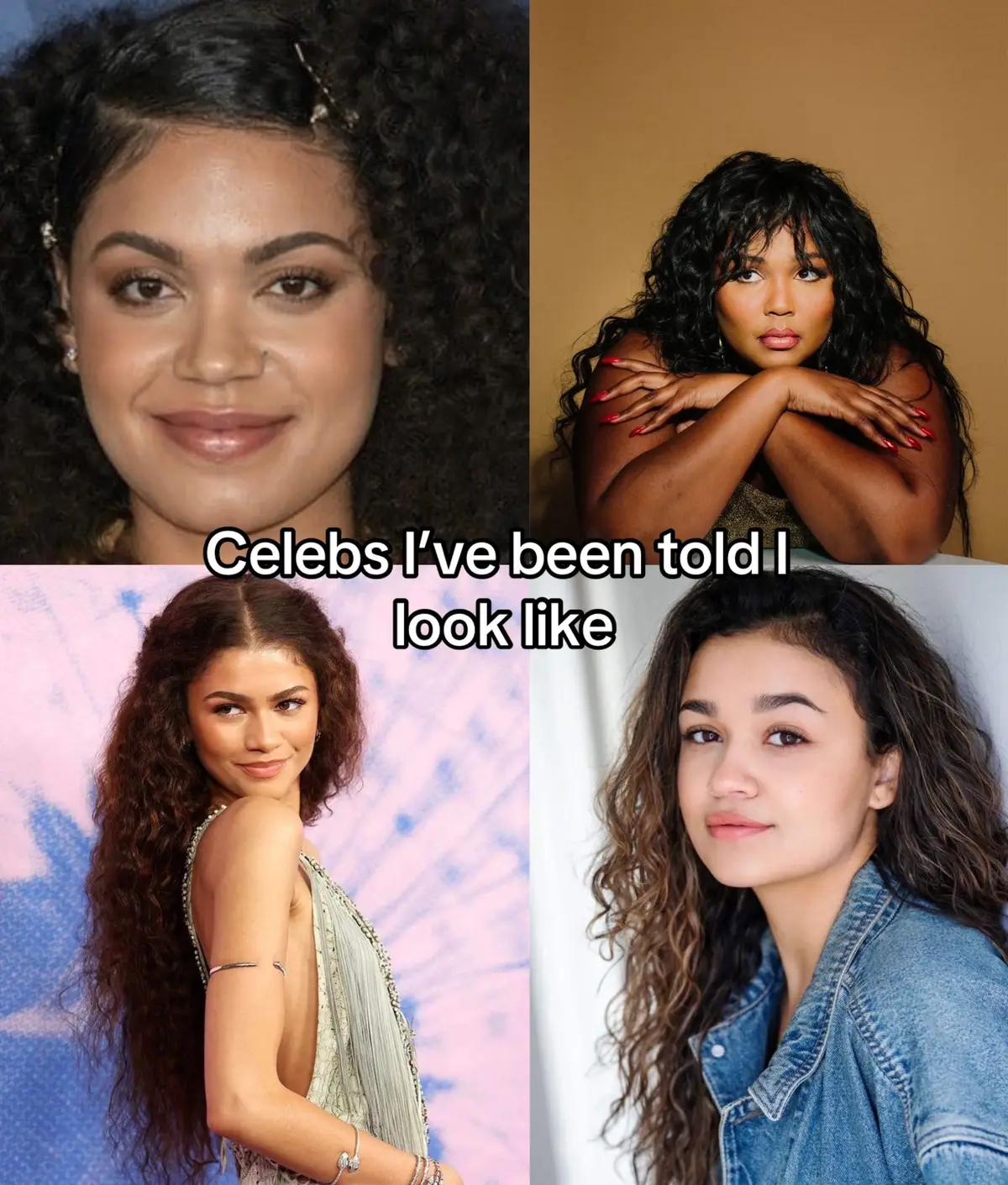 I think its the hair for sure #celebritylookalike #celebs #zendaya #madisonbailey 