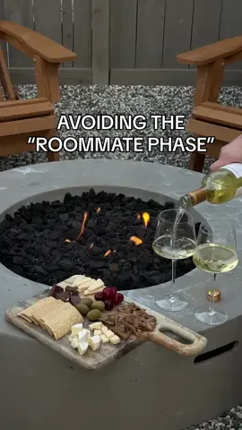 Everyone talks about the “roommate phase” when you’re so deep in the newborn trenches that you and your partner lose sight of any romance and start to feel more like roommates than lovers.  While it’s true you’re in survival mode, and can’t give your partner your full attention, there’s something about being in the trenches together with your favorite person at 3am that feels weirdly romantic.  Having a newborn forces you to find joy in the mundane and romanticize the little things in life, like going for a walk or sneaking outside for 30 minutes to have wine + charcuterie by the fire after the baby goes to bed for the night.