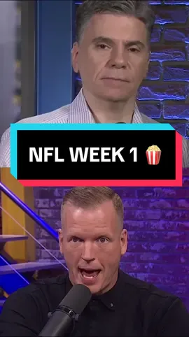 Chris Simms and Mike Florio want you to get your popcorn ready for week 1. 🍿 #NFL #nflschedulerelease #week1 #rams #lions #harbaugh #chargers #raiders 