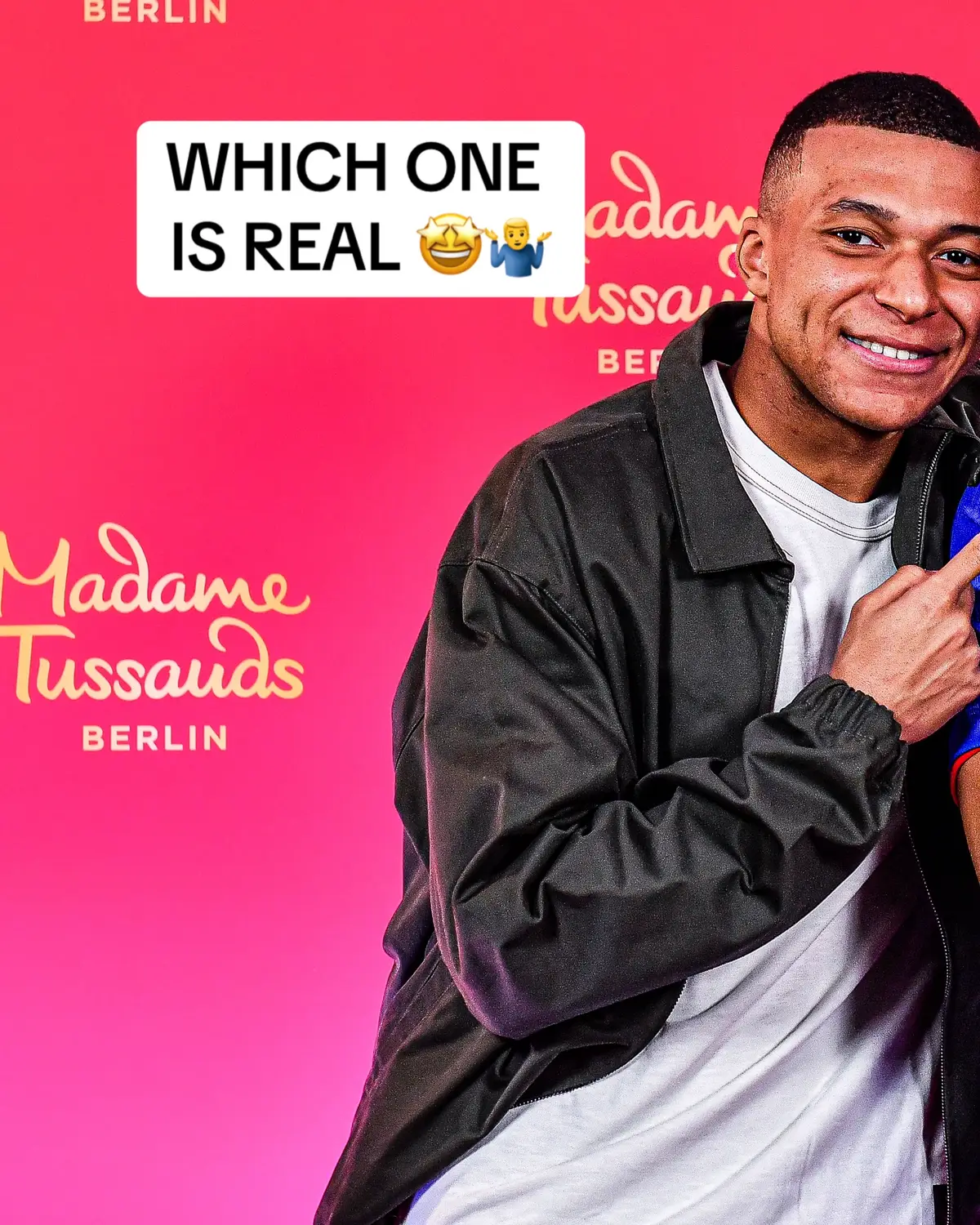 Kylian Mbappe’s waxwork at #madametussauds is UNCANNY 🤩 #mbappe #kylianmbappe #psg #realmadrid #france #waxwork #wax #model #fyp #EURO2024 #dailymail 