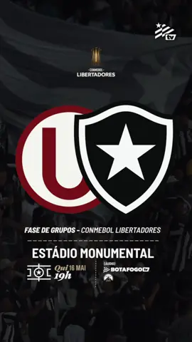 É o Glorioso na Conmebol Libertadores! É decisão! VAMOS! 🔥⚽️💪🏽 #DiaDoBotafogo #VamosBOTAFOGO #Futebol #fy #libertadores