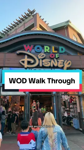 World of Disney walk throughs are becoming a daily routine 😅 probably gonna get the pizza planet tee 🍕 #disney #disneyparks #disneyland #worldofdisney #disneyeats #merch #pixar #Pride #shopping #foryou #disneyfyp 