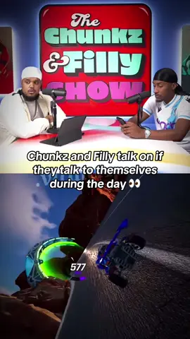 Do you subconsciously talk to yourself?👇|#chunkzandfillyshow #chunkz #filly #chunkzandfilly #fyp 