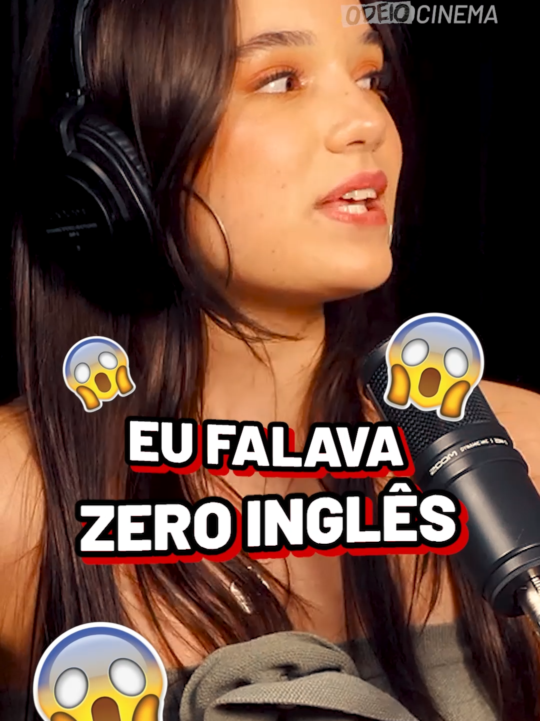 😱 Ela não sabia NADA de inglês! A @giuliabenite contou sobre a loucura que foi o seu teste para o papel de #americachavez!! 🎙️ O #OdeioCinema está disponível no Youtube, Spotify e nas demais plataformas de áudio. #marvel#playnopodcast#tiktokmefezassistir#AdoroCinema