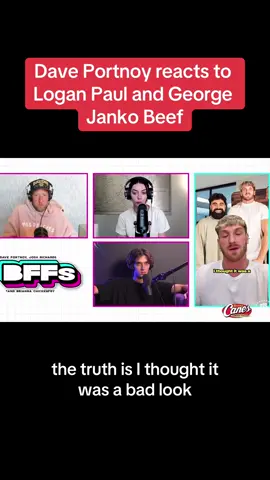 Logan vs George Janko! Whos right? #loganpaul #georgejanko #impaulsive #georgejankoshow #bffs #daveportnoy #joshrichards #podcast #drama #fyp 