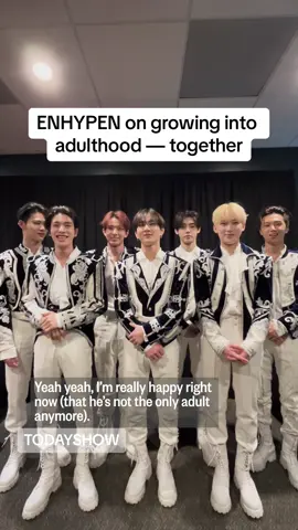 K-pop boy group @enhypen share with TODAY what has changed about their dynamic since becoming a fully adult group.  #ENHYPENconcert #JUNGWON #HEESEUNG #JAY #JAKE #SUNGHOON #SUNOO #NI_KI #ENGENE #ENHYPEN #KPOP 