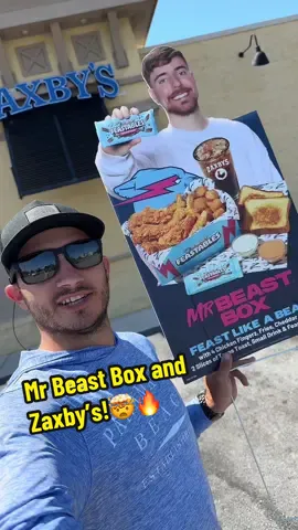 Mr Beast New Zaxbys meal! Mr Beast Box!🤯🔥 @Zaxby’s #fypシ #fyp #foodcritic #chopelasreviews #Foodie #tiktokfoodie #foodvlog #fastfood #zaxbys #mrbeastbox 