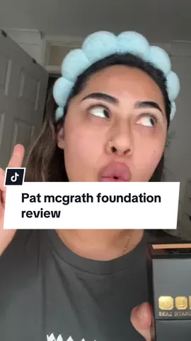 Pat mcgrath foundation review #patmcgrathfoundationreview @Pat McGrath Labs #patmcgrathlabs #tiktok #foundationreview #tiktok #viral #everythingmakeup 