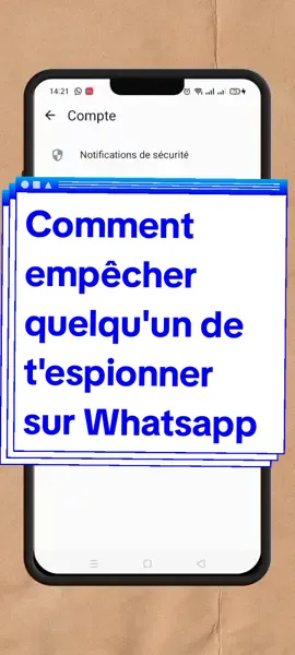 Comment empêcher une personne de t'espionner sur WhatsApp ? #pourtoi #whatsapp #préfetétoile 