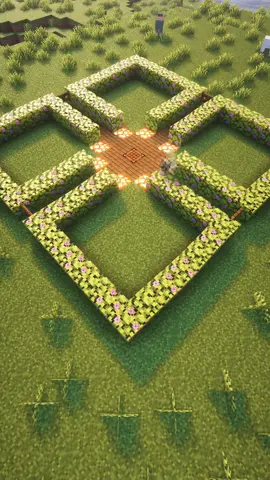 Garden Farm🌱 Minecraft Tutorial #Minecraft #tutorial #minecraftbuilding #foryou #minecrafttutorial #fyp #minecraftideas #survival #farm #garden 