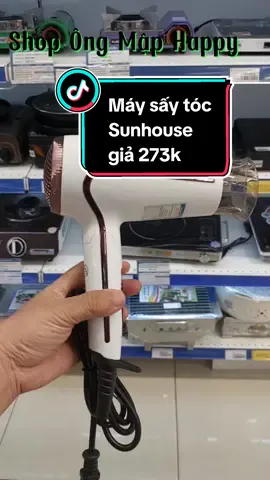 Máy sấy tóc hãng Sunhouse,kiểu dáng hiện đại, công suất lớn, 3 chế độ gió, siêu bền #xuhuong #trending #viral #dogiadung #shopongmaphappy 
