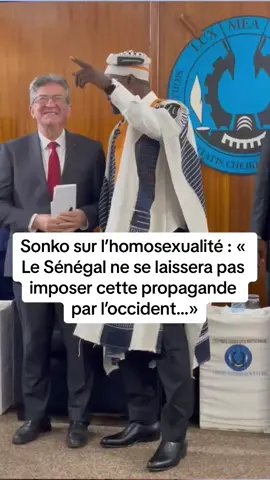 Sonko sur l’homosexualité : « Le Sénégal ne se laissera pas imposer cette propagande par l’occident…»
