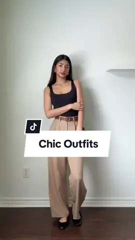 Chic Outfits🖤 . . . #summeroutfits #fashioninspo 
