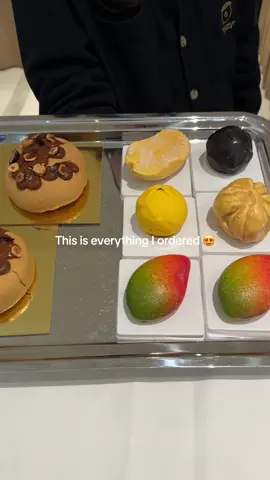 Come with me to Paris just to try the world’s famous  @Cedric Grolet  deserts #desert #pastries #cedricgrolet #paris #Foodie #tiktoktravel 