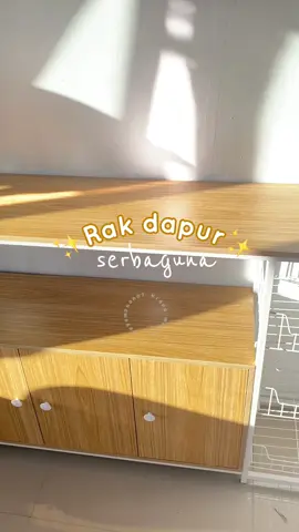 Guys ini dia rekomendasi Rak dapur serbaguna nya ya, bisa taro ini dan itu.. nyicil barang di dapurr supaya masak jadi makin nyaman🏡✨ #rakserbaguna #rakdapur #fyp #rakminimalis 