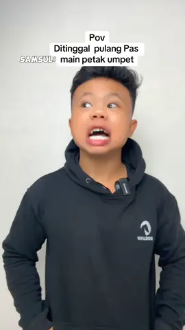 Ketika Ditinggal pulang waktu main petak umpet siapa yang pernah gini weee