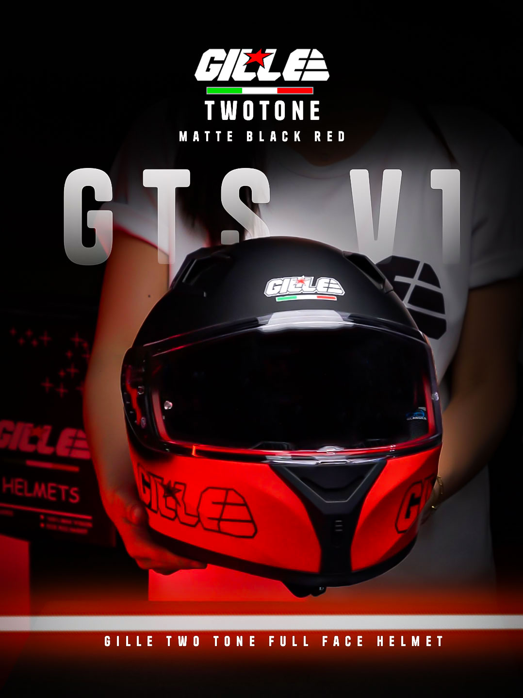 🔥 Get ready to unbox the ultimate riding companion – the GILLE GTS V1 Two Tone Matte Black Red Full Face Helmet! 📦🏍️ Dive into this unboxing adventure and witness the unveiling of sleek design and top-notch protection! 💥 Let's crack it open and gear up for epic rides ahead! 🤘 #GILLEGTSV1 #Unboxing #FullFaceHelmet #RideInStyle #GearUp #AdventureAwaits 🏁#GILLE #gillehelmetph#Summer #new #helmet#motorcyclehelmet #tiktokshopph #checkoutnow #checktheyellowbasket🧺