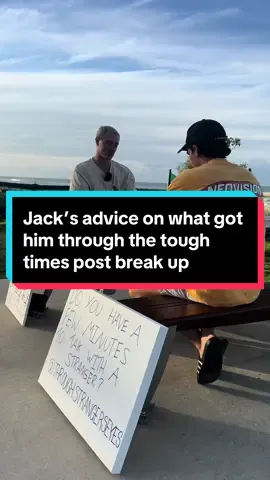 8 months post break up, Jack shares his best advice that played a major role in his shift in mentality and being able to start to slowly heal himself, allowing him to focus on what turly matters. Being present and embrscing the now. #fyp #stories #kindness #Love #strangers #advice #breakup 