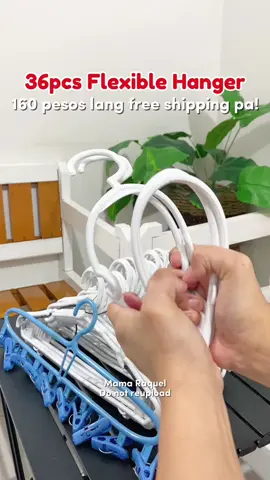 Sa wakas may color white na nitong flexible hanger #flexiblehanger 