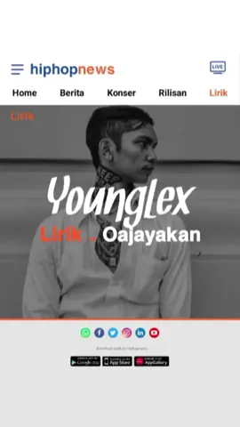 Lirik YoungLex - Oajayakan (Verse 1) #hiphopnews #younglex 