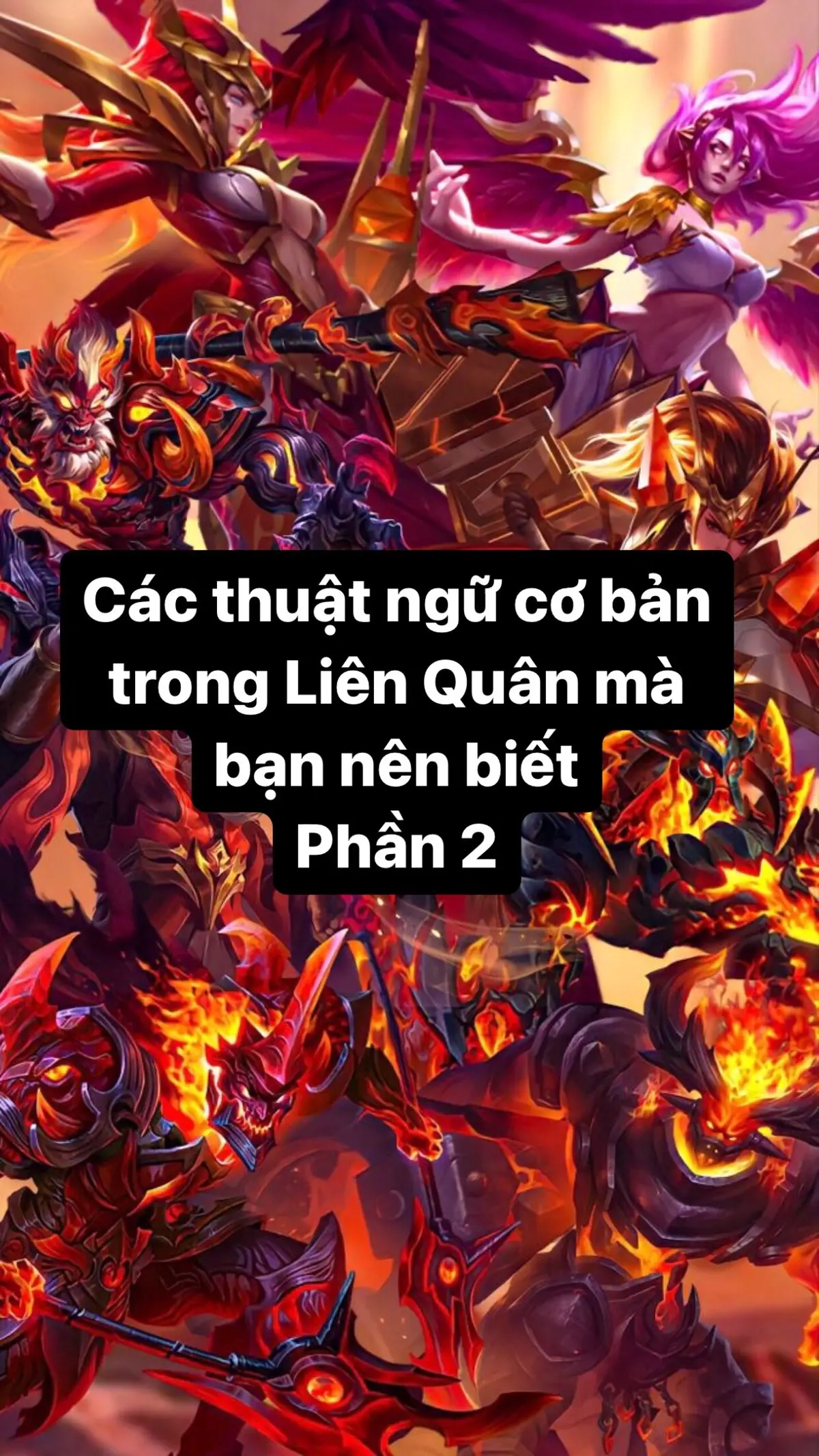 Còn từ nào ae chưa biết thì cmt xuống dưới mh sẽ giải đáp trong phần sau nha #xuhuong #lienquanmobile #fyp 