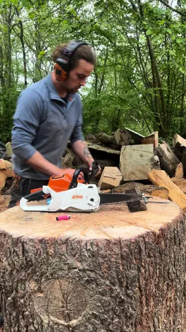 PART 2! Chainsaw handle wrapping! 👀  #tipsandtricks #tools #chainsaw #woodworkingtips