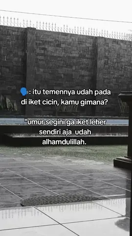 jangan sampai mati di tangan sendiri. 