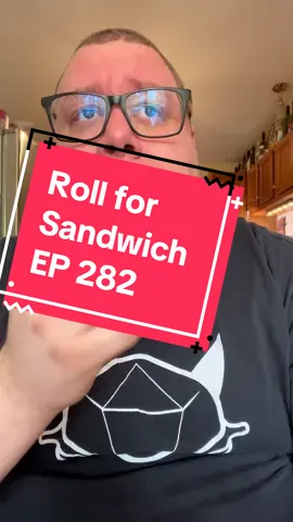EP 282 - 5/17/24 - For more crazy food content, check out my “shots” playlist! Also, the Feather knife is available in my showcase! . . . #rollforsandwich #food #dungeonsanddragons #dice 