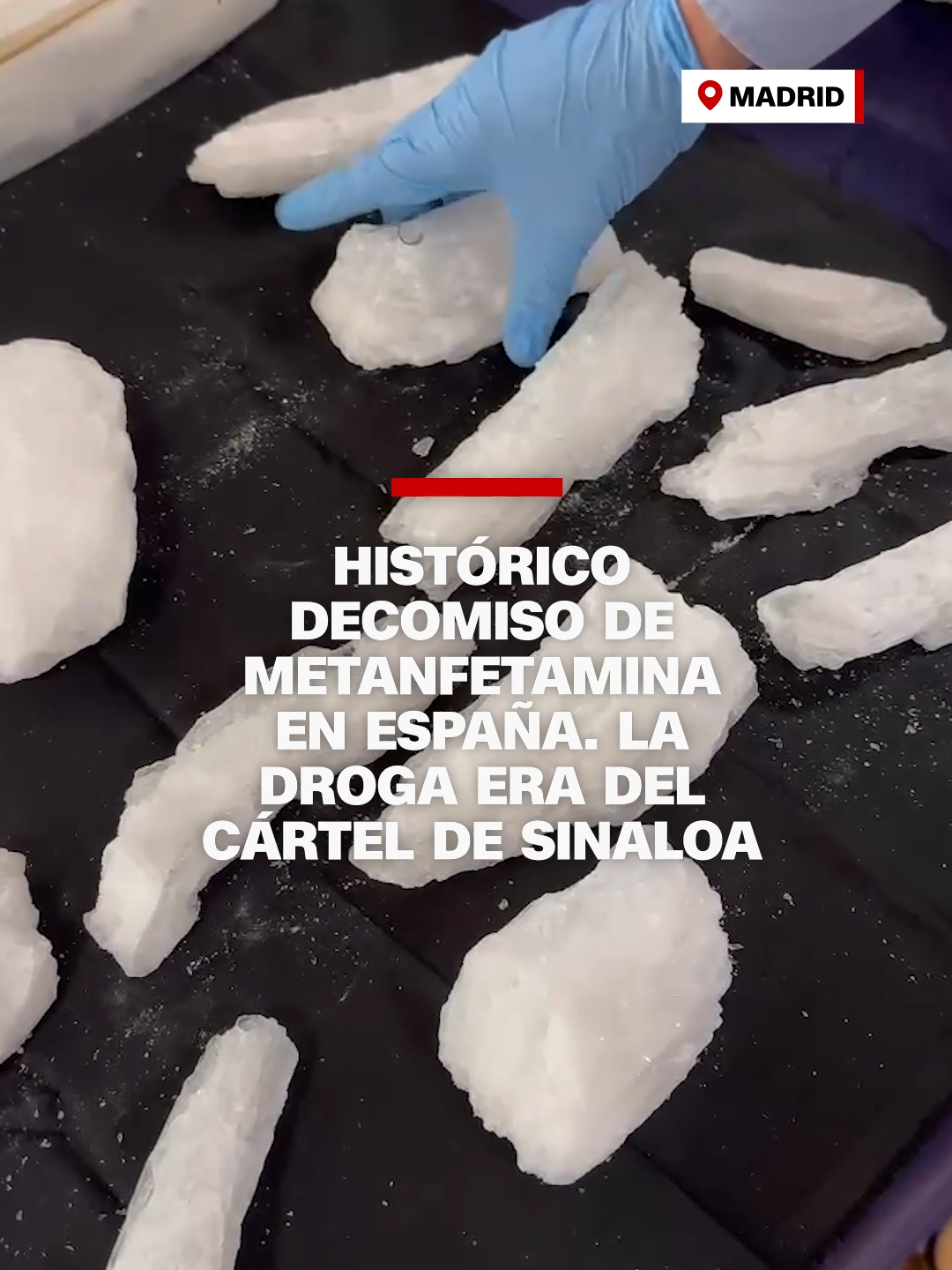 La #Policía Nacional de #España desarticuló una infraestructura que el Cártel de Sinaloa usaba para distribuir drogas en el país y en #Europa. La operación se saldó con el mayor decomiso de metanfetamina hecho en España hasta ahora.  Pau Mosquera tiene los detalles de este importante golpe al narcotráfico. #cnnenespañol