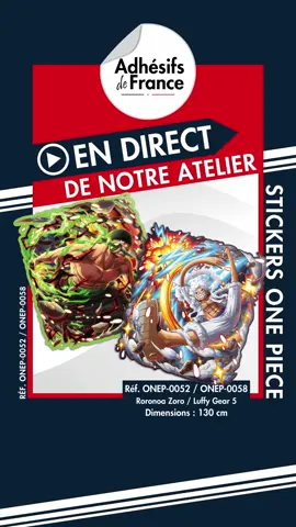 ▶️ STICKER ONE PIECE◀️ One Piece est en sticker format XXL chez Ahésifs de France 😍 ! Retrouvez Luffy et Zoro, imprimés en haute qualité, idéal pour décorer les murs d'une pièce intérieure et ravir tous les fans de One Piece ! Commandez les votre juste ici 👇: https://adhesifs-de-france.fr/.../1334-9393-sticker-one... https://adhesifs-de-france.fr/.../1341-9484-sticker-one... #onepiece #luffy #manga #stickers #sticker #autocollant #autocollants #adhesifsdefrance #adhesif #adhesifs #decoration