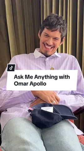 We sat down with @Omar Apollo ahead of his sophomore album release of “God Said No” where we asked everything from who inspires him to advice for his younger self. ❤️🎶 #askmeanything #bts #omarapollo #godsaidno #album #latino 