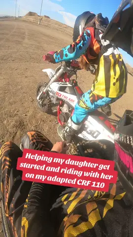These are the moments!! Although I can’t wait to see some sends too. 😉#fyp #dad #adapteddad #motolife #gasgas #learn 