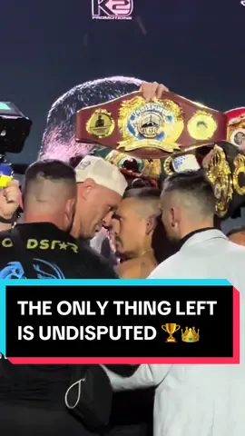 IT’S HEATING UP…THE ONLY THING LEFT IS UNDISPUTED 🏆👑 #f#furyusykr#ringoffiret#tysonfuryg#gypsykingf#furyo#oleksandrusyku#usykr#riyadhseasonr#riyadhb#boxingb#boxing🥊boxingtok 