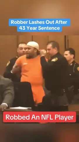 Robber Lashes Out In Court After Being Sentenced To 43 Years For Robbing Former NFL Player Joe Jurevicius And A 70 Year Old Woman #court #prison 