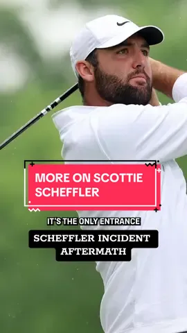 More from our crew on Scottie Scheffler's arrest and release prior to his second round at the PGA Championship ➡️ #scottiescheffler #news #update #golf #golftiktok 