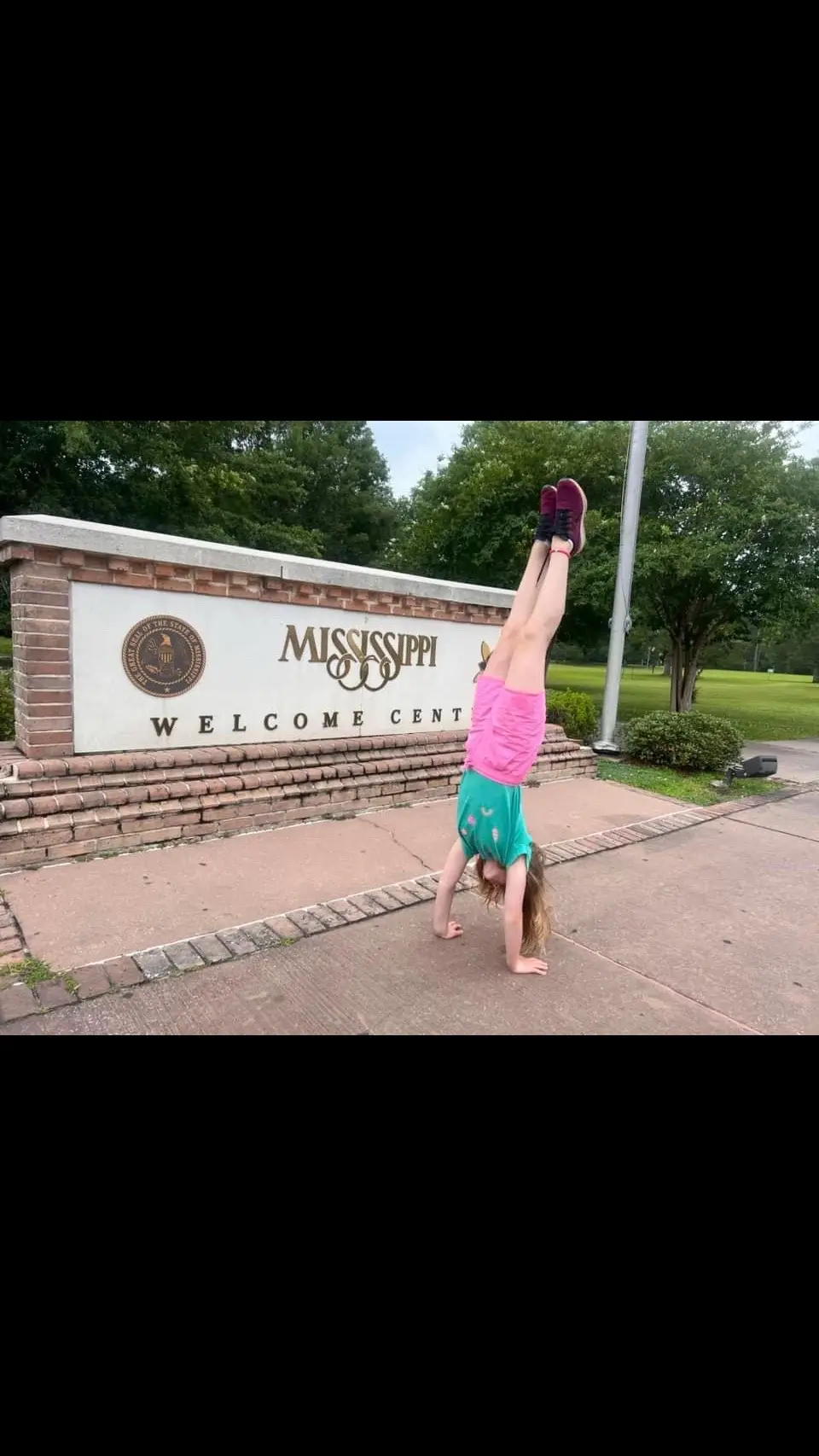 Ava Currently In Mississippi. On Her Way To New Orleans  #Faulkner’s elite gymnastics #faulknerselite #faulknerselitegraham #faulknerselitetrainingcenter #gymnasticsfacility  #gymnastics #winninggymnastics #gymnasticchampionships #nationalteammembers  #competitivegymnastics #recreationgymnastics #gymnasticcompetitions #boysgymnastics #elitegymnastics #gymnasticsvideos #preteamgymnastics #beginnergymnastics #advancedbeginnergymnastics #acrogymnastics #nga #ngagymnastics #lrproductions #gymnasticscholarships  #faulknerselitecheertumble #faulknerselitespecialevents  #faulknerselitesummercamps #summergymnastics #cheertumblegymnastics  #spiethamerica