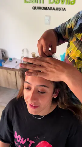 Adiós dolor de cabeza 🤕  #elamdavila #quiromasajista 