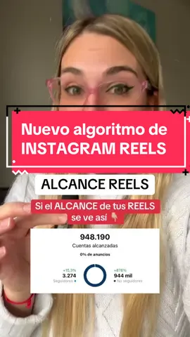 Nuevo algoritmo de INSTAGRAM REELS y el ALCANCE 💜🔥#cm #communitymanager #communitymanagerfreelance #socialmediamanager #marketingdigital #emprendedor #emprendedores 