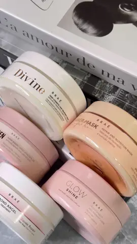 Texturas das minhas máscaras preferidas @Braé 💖 #brae #braehaircare #essential #cabelos #cabelossaudaveis #mascaras #foryou #fypシ゚viral 