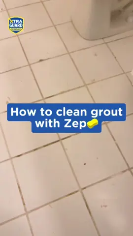 Keep your tiles clean with 2-in-1 Foaming Miracle Grout Cleaner & Protectant! 🌟 It removes daily grime and forms an invisible barrier for a longer-lasting clean. 🧼✨    #GroutClean #FreshScent #EasyClean #Zep #Clean #Cleaning #CleaningProducts #Grout #Defense #Cleaner #Zep #Bathroom #Trending #CleanTok #ForYou